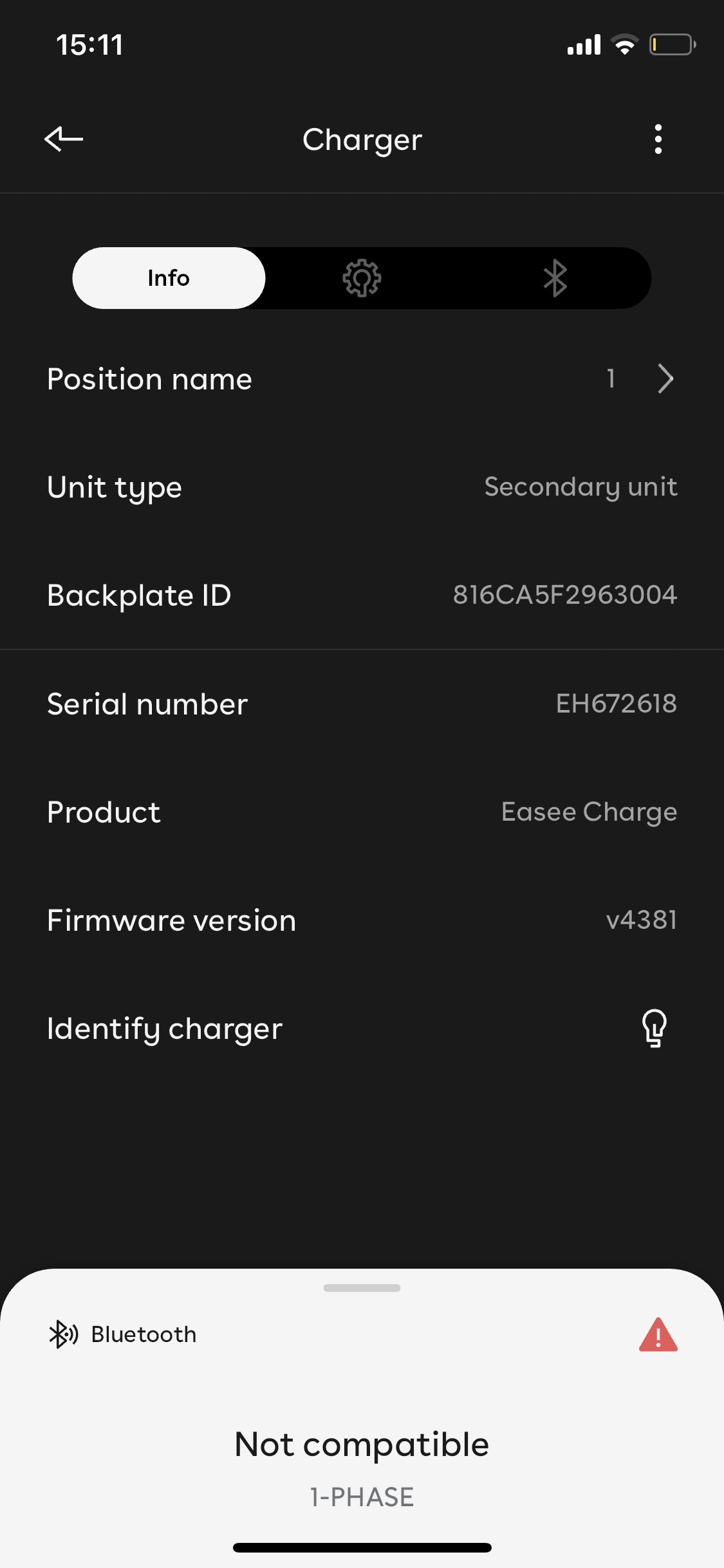 Factory reset charger via the Installer app Easee Help