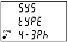 an image of an LCD screen from a power meter.
